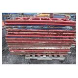 27 Scaffolding Uprights 30' x 72' Tall