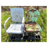 Vintage Metal Patio Chairs