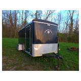 Haulmark Enclosed Cargo Trailer Black