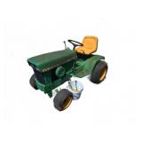 John Deere 140 Lawn Tractor with Snowblower