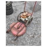 Push Lawn Mower with Metal Deck