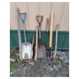 Yard and Hand Stick Tools Lot
