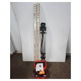 Laser Level Survey Kit with Tripod and Rods