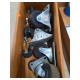 Rigid Plate and Swivel Casters