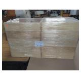 10 Wood Drawer Boxes 15x18x4 in