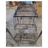 Steel Rolling Work Platform with Steps*