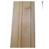 Poplar Shoe Moulding, 10' Lengths, 15 Pieces