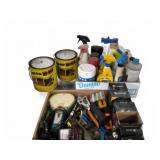 Tools and Cleaning Supplies Lot