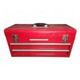 Red Metal Toolbox