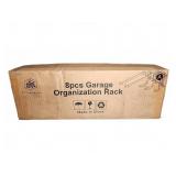 8pcs Garage Organization Rack Set