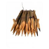 40 Black Locust Fence Posts Bundle