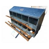 Brower Galvanized Metal Poultry Nesting Box