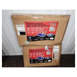 2 Milwaukee Folding Handle Push Carts