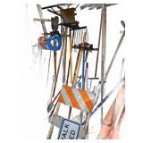 Yard Tools and Street Signs*