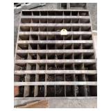 Metal Industrial Storage Bin with Hardware