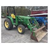 John Deere 4710 Tractor with 460 Loader