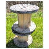Wooden Cable Spools 25' Diameter X 22' Tall