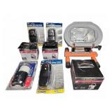 Electrical Lot: Work Light, GFCIs, Transformers