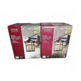 Home Decorators LED Wall Lanterns, 2 Pack