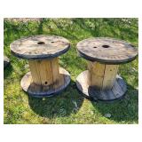 Wooden Wire Spools