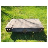 Industrial Wood and Metal Cart