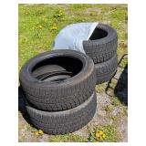 4 Bridgestone Blizzak 225/50R17 Tires