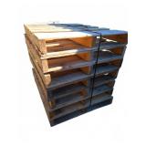 Stack of Wooden Pallets 31x39 Inches 7