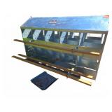 Brower Galvanized Metal Poultry Nesting Box