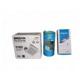 Broan Vent Fan, Scotch Tape, Dremel Kit Lot