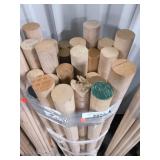 Bundle of 1.75' x 36' Hardwood Dowels