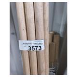 Bundle of 3/4 x 6' Hardwood Dowels