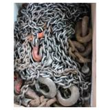 Steel Industrial Chains and Hooks