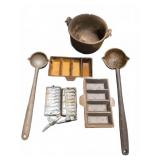 Cast Iron Smelting Tools and Molds