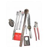 Lot Snap-on, Starrett Tools & Inert Grenade