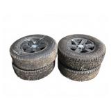 Original Rims for Lot #111 with Goodyear Tires