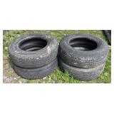 4 Continental LT245/75R17 Tires