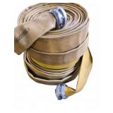 Three Industrial Hoses with Couplings