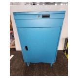 Blue Metal Storage Cabinet