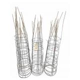 19 Metal Wire Plant Cages