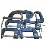 Hand Tools and C-Clamps Lot
