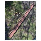 6ï¿½ I Beam, 8 Length Structural Steel