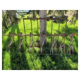 Vintage Metal Livestock Feeder Panels