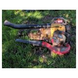 2 Gas Leaf Blower/Vac Units As Is