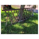 2 Metal Truss or gate Sections, 117 Inches Each