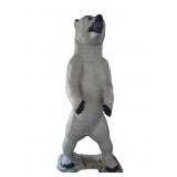 8 ft. Tall Fiberglass Polar Bear Statue