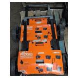 RIDGID Telescopic Handle Wheeled Carts, 2 Pieces