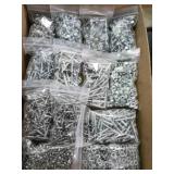 Metal Bolts, Nuts, and Washers Set
