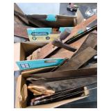 Box Lot of Assorted Handsaws