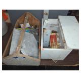 Toolboxes with Hand Tools and Hardware