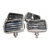 PER LUX 500 Stainless Steel Fog Lights Set